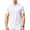 White, variant on Cadmus Moisture Wicking Polo Shirts for Men Slim-Fit Short Sleeve Business Golf Athletic Tops,Black,M
