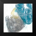 thumbnail image 2 of Vess, June Erica 12x12 Black Modern Framed Museum Art Print Titled - Stone Sweep I, 2 of 5