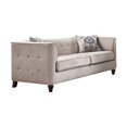 thumbnail image 1 of ACME Furniture 52055 Canapé Cyndi, Gris Clair, 1 of 6