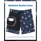 thumbnail image 4 of Bañador SURF CUZ para hombre con forro de compresión y secado rápido, 18 cm, 4 of 8