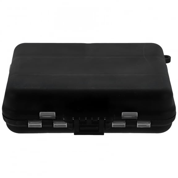 LAMIRO Professional Rectangular Fishing Gear Kit Organizer for Anglers Black