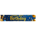 thumbnail image 6 of Blue Gold Themed Happy 80 Birthday Banner Backdrop Party Decoration for Birthday Party Celebrations Photography Props Photo Backgrounds Decor Elements, 6 of 7