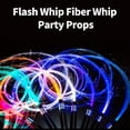 thumbnail image 3 of LED Fiber Optic Whip Rechargeable Fiber optical Pixel Whip FlA2 Light J0C5, 3 of 8