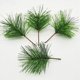 thumbnail image 2 of 10 Uds. De agujas de pino verde artificiales, ramas pequeñas, tallos, selecciones para arreglos florales navideños, decoraciones navideñas, 2 of 5