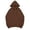 C-Brown86, variant on DHFJKG Hoodies For Women Side Slit Long Sleeve Sweatshirt Fall Drawstring Solid Color Pullover Tops With Pocket