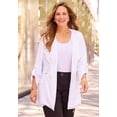 thumbnail image 2 of Catherines Women's Plus Size Ponte Utility Jacket, 2 of 6