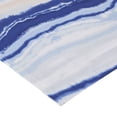 thumbnail image 3 of Benjara Oda 84" Window Curtains- Microfiber Polyester- Blue Ocean Wave Print, 3 of 6