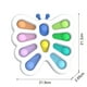 thumbnail image 2 of Mariposa Bebé Juguetes Sensoriales Alivio Del Estrés Juguetes De Mano Empuje Sensorial Fidget Juguete Para Niños Adultos Serendint FN005670-00, 2 of 6