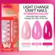 thumbnail image 1 of Uñas a presión con diseños, lindas uñas acrílicas de cobertura completa, uñas postizas brillantes con degradado, uñas postizas de forma mediana con barra de pegamento, uñas artificiales, 1 of 4