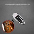 thumbnail image 4 of VONKY Guitar Socket Metal Electronic Guitars Ship Type String Small Sockets Music Instrument Accessories Solid Jacks GT14A Black, 4 of 6