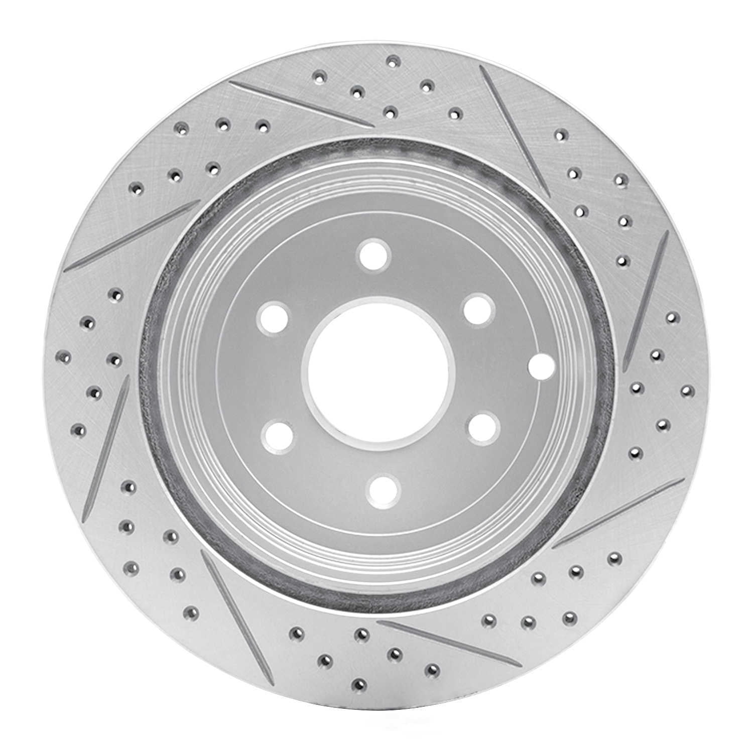 Dynamic Friction Company 830-67093L DFC Geoperformance Rotor - Drilled and Slotted
