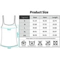 thumbnail image 2 of Attraco Women's Cotton Basic Camisoles with Shelf Bra Tank Tops, 2 of 8