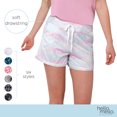 thumbnail image 4 of Hello Mello Signature Soft Pajama Lounge Shorts Bottoms, Head In Clouds Medium/Large (Women's), 4 of 8