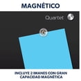 thumbnail image 4 of Pizarrón De Cristal Quartet Infinity Glass 90x60cm Sin Marco Color Negro, 4 of 7