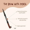 thumbnail image 6 of Kiss New York Professional Long-Lasting Eyebrow, Retractable Eyebrow Pencil, Rich Pigmentation, Coconut Oil Infused, Built-in Brush Brow, Sapes, Define, Fills Brow, Eye Makeup (Brown), 6 of 9