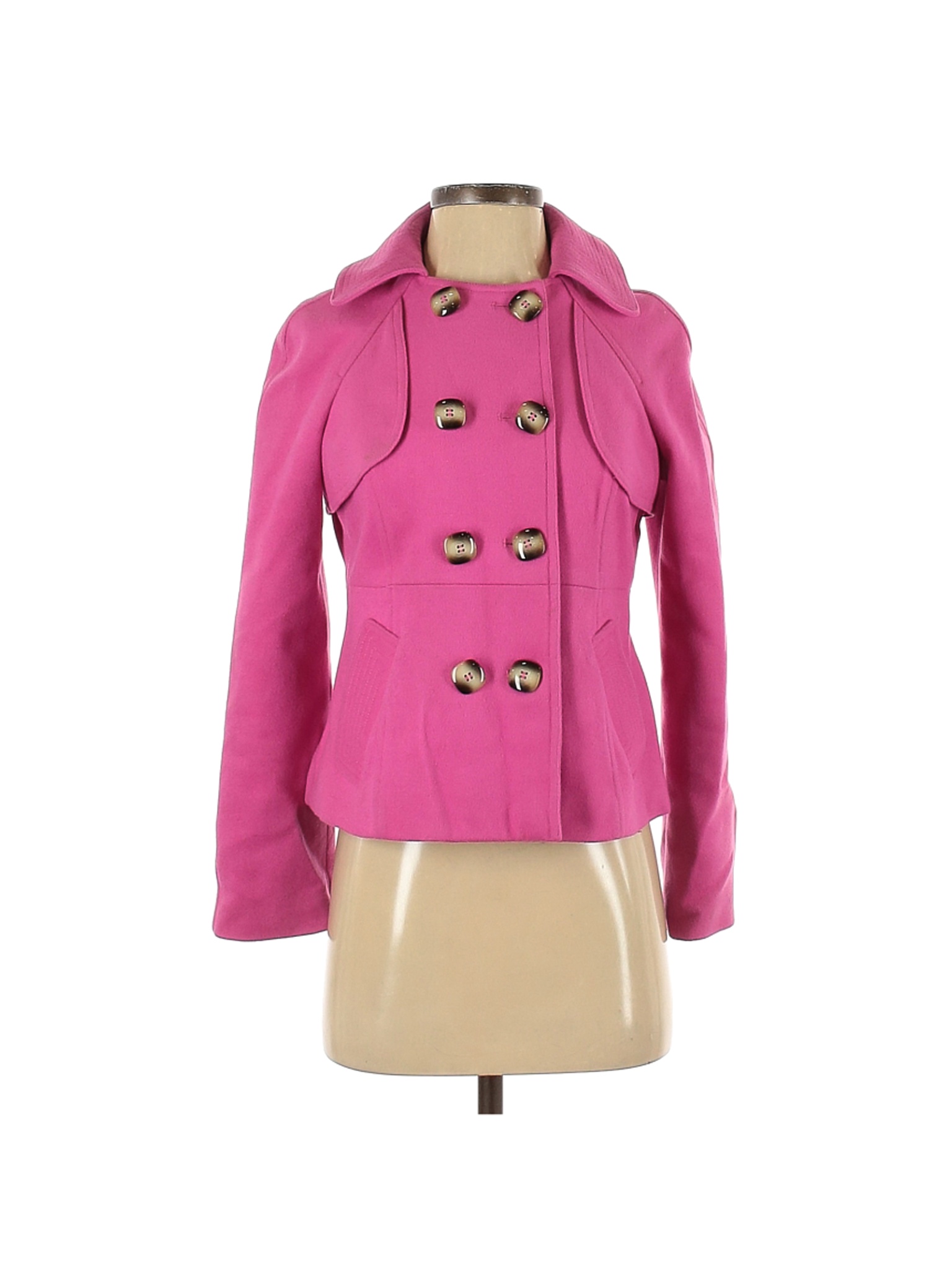 tibi pink coat