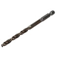 thumbnail image 1 of Faithfull - HSSE M35 Cobalt Quick-Change Impact Drill Bit 6.0mm OL:109mm WL:57mm, 1 of 1