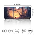 thumbnail image 5 of Xoenoiee Boho Mandala Hummingbird Print Sun Shade for Car Windshield Foldable Front Window Sun Visor Reflective Fabric Blocks UV Rays and Sun, Automotive Interior Protection for Cars, Trucks, SUVs, 5 of 7
