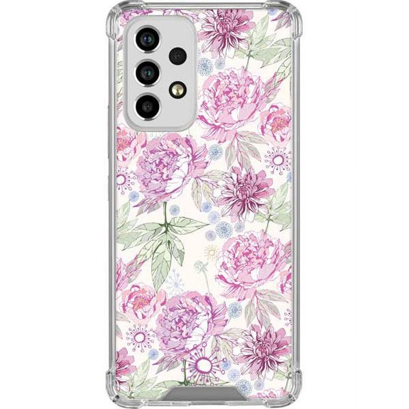 Skinit Floral Patterns Peony Galaxy A53 5G Clear Case