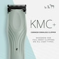 thumbnail image 6 of Wahl Professional KMC+ Gray Animal Clipper with 2 Speeds, 2-Hour Cordless Run Time, and Cord/Cordless Operation, 6 of 6