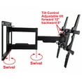 thumbnail image 2 of VideoSecu Heavy Duty Full Motion TV Wall Mount Articulating Bracket for VIZIO 50 55 60 65 70 75 80 Inch LED LCD Plasma HDTV D65-E0 E65-E0 E65-E1 M65-E0 P65-E1 E70-E3 M70-E3 M75-E1 P75-E1 E80-E3 BN5, 2 of 7