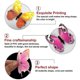 thumbnail image 2 of 24pcs 3d Butterfly Wall Decors Removable Butterfly Stickers Diy Art Crafts Decor For Home Decorations, 2 of 4