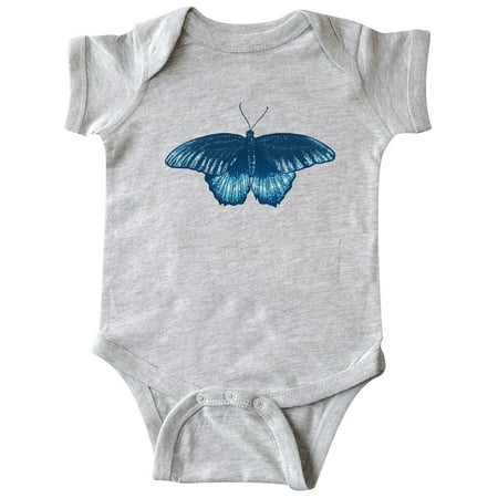 

Inktastic Beautiful Blue Butterfly Gift Baby Boy or Baby Girl Bodysuit