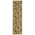 thumbnail image 4 of Ottomanson Ottohome Collection Non-Slip Rubberback Floral Leaves Design Indoor Rug, 4 of 7