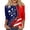 Red, variant on HAIJIE 250 Anniversary Usa Shirt 250Th Shirt short sleeve Women America Celebration Patriotic Flag Print 1776-2026 Tshirt (#018 White,XXL)
