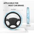 thumbnail image 4 of 38cm Car Steering Wheel Cover Abstract - Marble Universal Cute Auto ration Colorful Automobile Accessory, 4 of 4