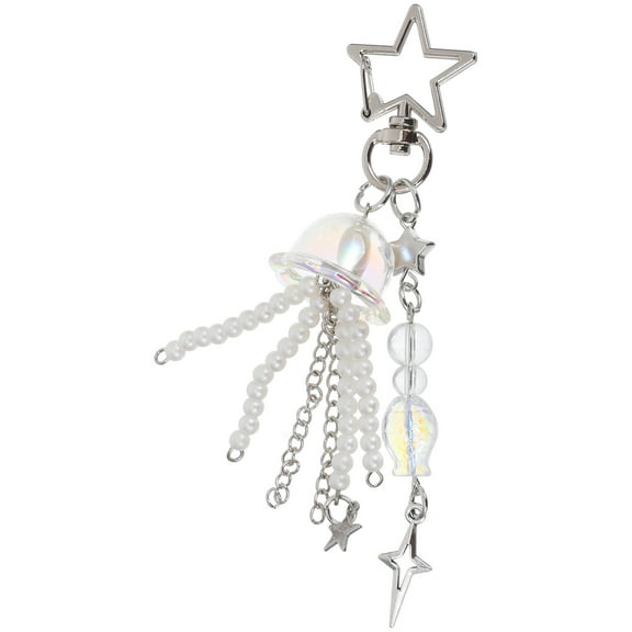 FELTECHELECTR Kawaii Keychain Pendant Keychain Simple Design Metal 1Pcs for Women Car Keys Decoration