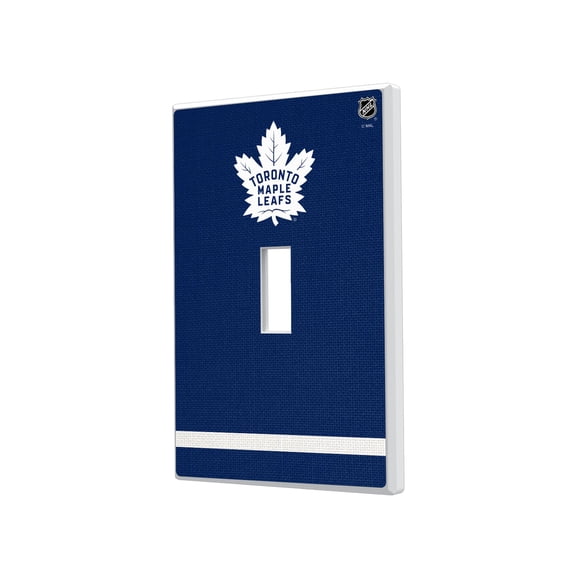 Toronto Maple Leafs Single Toggle Lightswitch Plate
