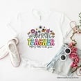thumbnail image 6 of Helping Little Minds Grow Teacher T-Shirt, Floral Appreciation Tee, 6 of 6