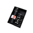 thumbnail image 1 of Moyic Frasco de vacío de acero inoxidable de 500ml, taza portátil para escuela, senderismo, viajes, deportes, botella de agua aislada, taza térmica Teteras Negro con 2 tapas Moyic HA071835-05, 1 of 6