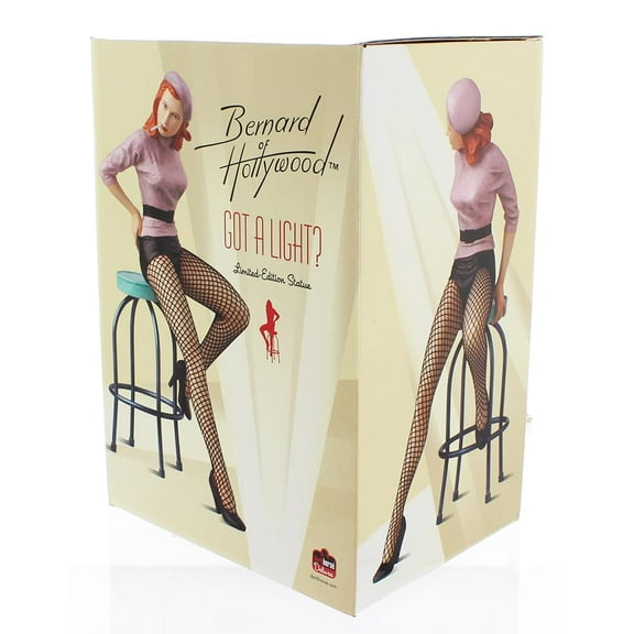 Bernard of Hollywood "Got A Light?" Limited Edition Statue