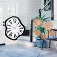 thumbnail image 2 of Reloj De Pared De Acrílico Fundido Distorsionado, único Colgante De Pared, Arte Decorativo, Artesanía De Pared Tejida Para Interior, Pasillo, Dormitorio, Porche, Cafetería, Tienda., 2 of 8