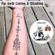 thumbnail image 4 of Complete Tattoo Kit Machine Gun LCD Power Supply Needle Grip Tip 5 Inks Beginner Yescom Modern, 4 of 10