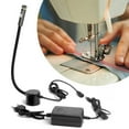 thumbnail image 2 of Magnetic LED Quilting Light for Sewing Machines, Adjustable Gooseneck Sewing Guide with Multi-Mode Line/Cross/Dot Guiding, USB Powered Work Light for Lathe & Woodworking, 13-inch Arm, 2 of 8