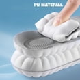 thumbnail image 5 of Liwarace 4D Insole Orthopedic Insoles Shoe Pads Sport Insole Breathable Soft Feet Care (Gray, 35-36), 5 of 11