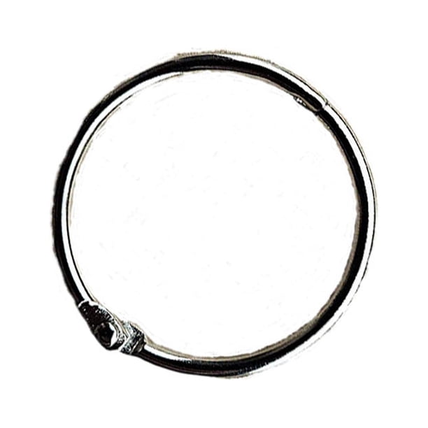 Cateissary Anillo de eslabones con bisagras, carpeta de libros de Metal, álbumes de recortes, álbumes, calendarios, encuadernación, suministros Almacenamiento y organización del hogar tipo 3