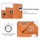 thumbnail image 4 of Cortina Easy-Going de 107 x 213 cm, opaca, térmica, naranja, 2 paneles, 4 of 7