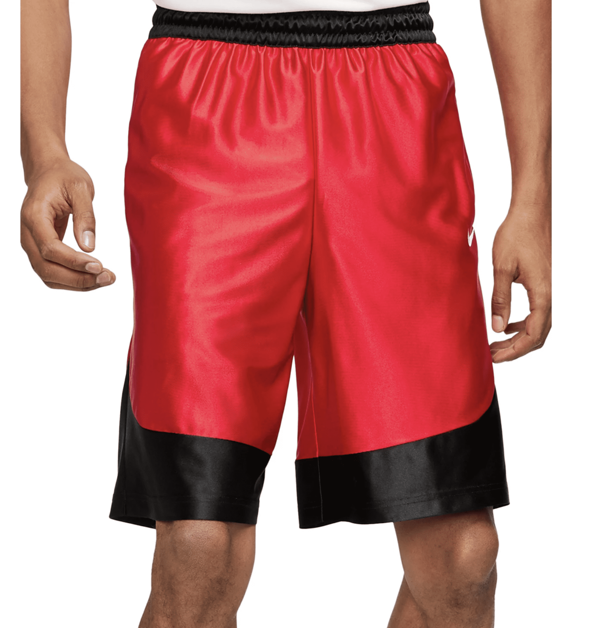 Nike Men's Dri Fit Durasheen Basketball Shorts, Size: Medium, Red