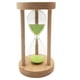 thumbnail image 1 of Reloj de arena de madera con temporizador de 6/8/12/20/25 minutos para aula. Verde 6min, 1 of 7