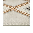 thumbnail image 3 of Prabhakar Geometric Cream Bamboo Area Rugs for Living Room Washable Rugs Boho Moroccan Area Rug Soft Neutral Geometric Bohemian Distressed Indoor Rug for Bedroom Dining Room Office Nonslip Rug, 3 of 8