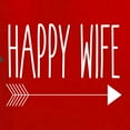 thumbnail image 6 of Wild Bobby, Happy Life Happy Wife Couples Tee Matching Valentine's Day Shirts , Red, Mens XL-Womens S, 6 of 6