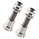 thumbnail image 3 of Juego de 2 pernos y tuercas para vástago de bicicleta de carbono, kit de pernos y tuercas para vástago de bicicleta, vástago fijo premium 23mmx8mm Plata, 3 of 9