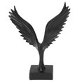 thumbnail image 4 of Eagle Wing Craftwork Sculpture, Abstract Eagle Desktop Decoration Figurine Table Decor Statue Home Decor Desk Ornament with Base for Office Living Room Study Hotel, 4 of 7