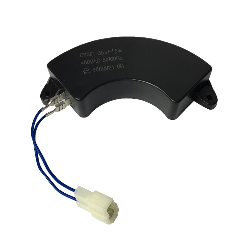 CBB61 Generator Capacitor With Plug 35uF 400VAC 450VAC 50/60 Hz 40/85