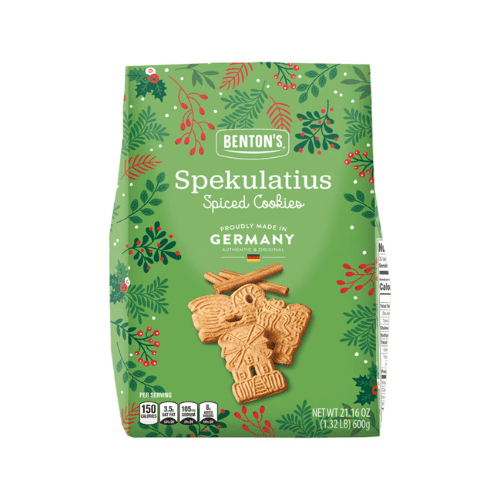 Benton's Spekulatius Spiced Cookies, 21.16 oz,2 Pack