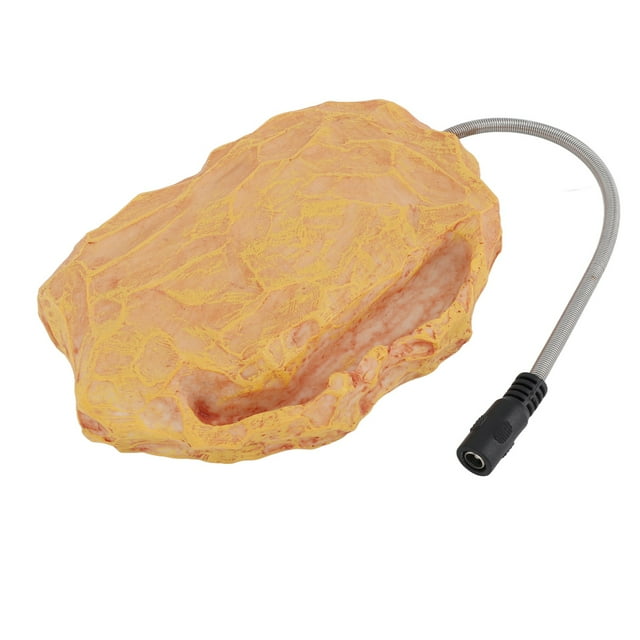 Calentador De Roca, Roca De Calor Para Reptiles, Fácil De Limpiar, Calefacción Con Control De Temperatura Para Tortugas